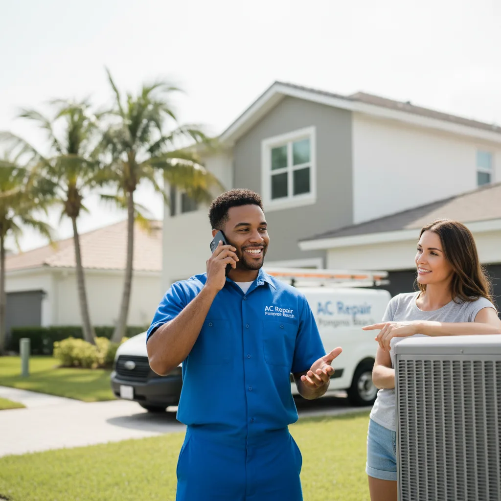 AC Repair Pompano Beach customer support in Long Valley